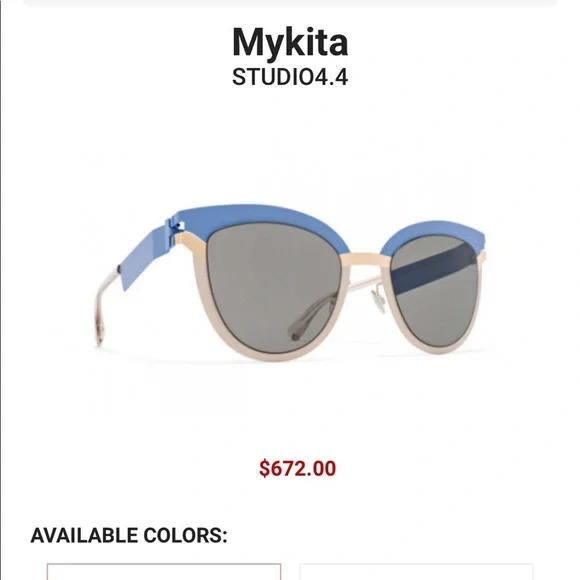 PENDING FOR SELYA | MYKITA - Studio 4.4 - Mykita Studio - Blue Beige Grigio - Picture 7 of 7